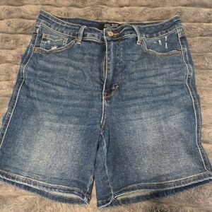 Judy Blue Classic Blue Denim Shorts